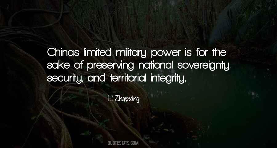 Quotes About Military Power #1044242