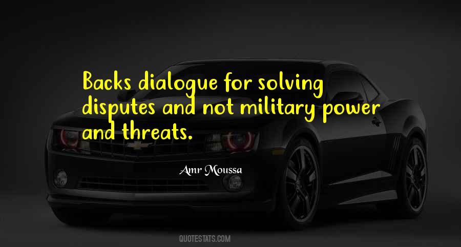 Quotes About Military Power #1447989