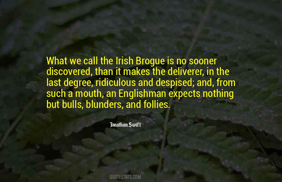 Irish Brogue Sayings #10957