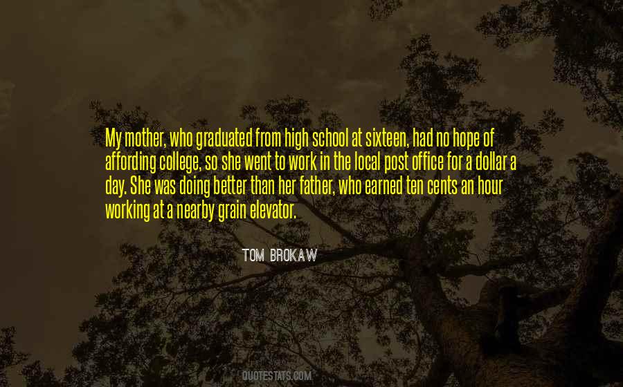 Tom Brokaw Sayings #424539
