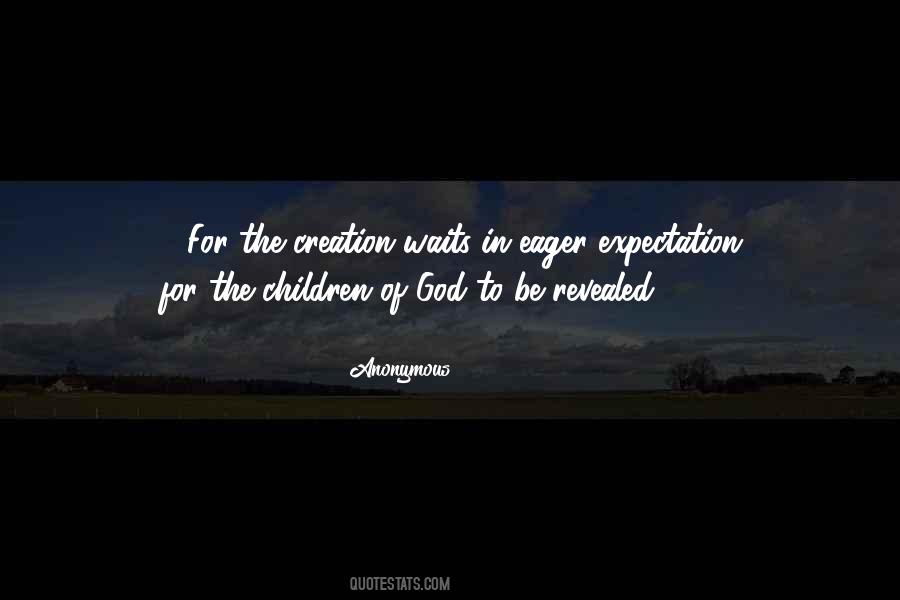 Quotes About Creation Of God #146699