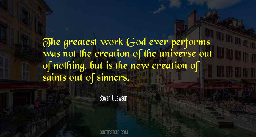 Quotes About Creation Of God #87016