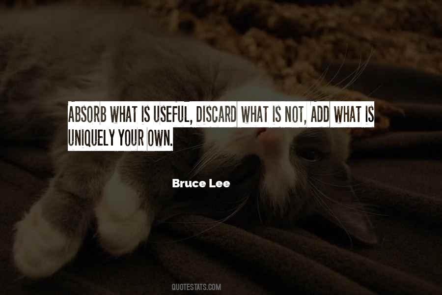 Bruce Lee Inspirational Sayings #1111655