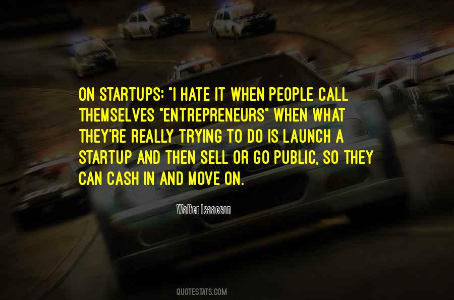 Quotes About Startups #1136805