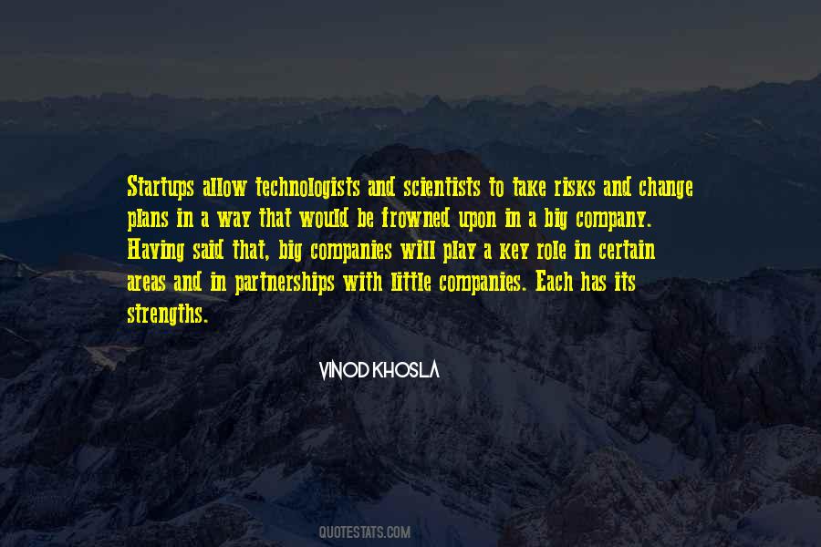 Quotes About Startups #502707