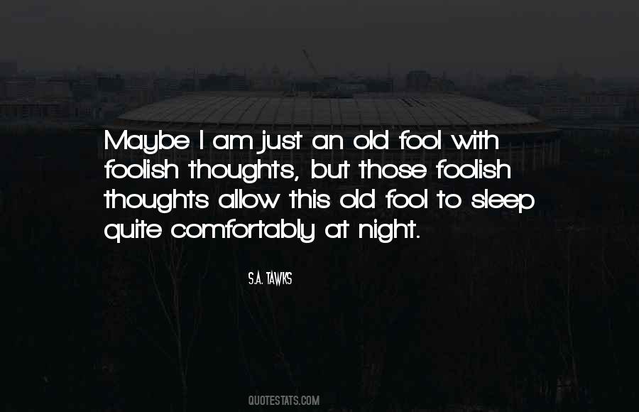 Quotes About Thoughts At Night #967170