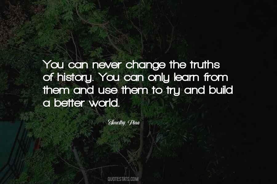 Change The World Quotes And Sayings #1877272