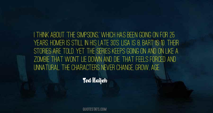 Simpsons Characters Sayings #1131629