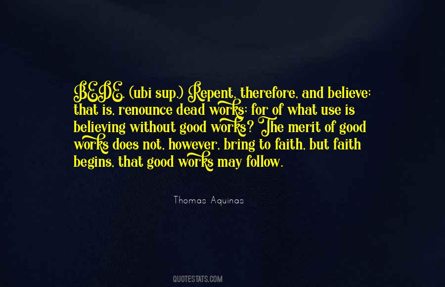 Quotes About Faith And Good Works #87915