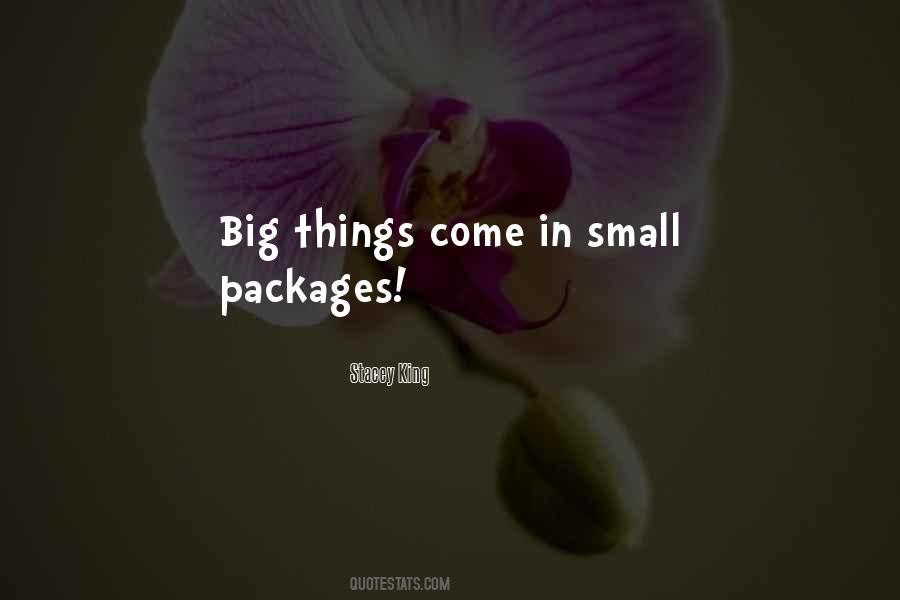 Come In Small Packages Sayings #757276