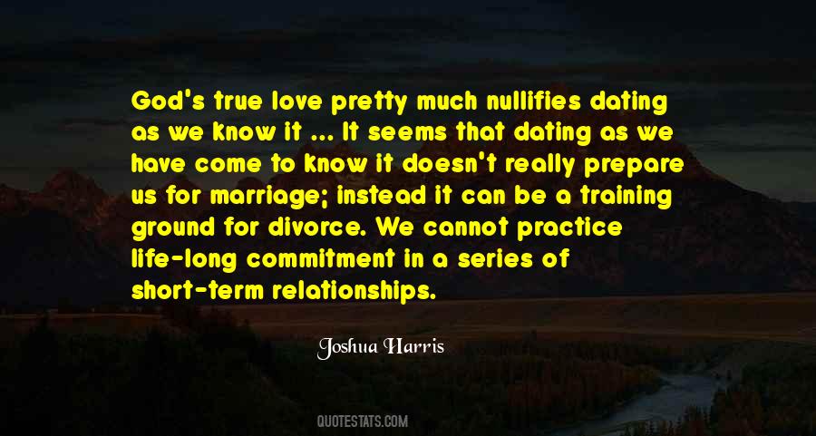 Love Commitment Sayings #134164