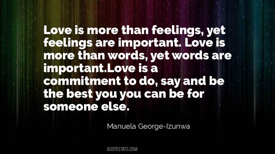 Love Commitment Sayings #20443