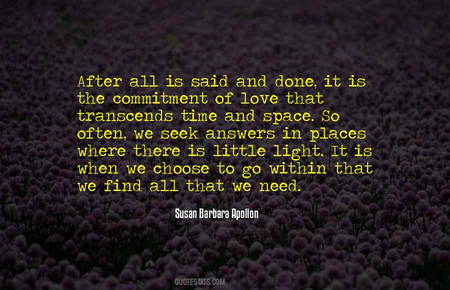 Love Commitment Sayings #440096