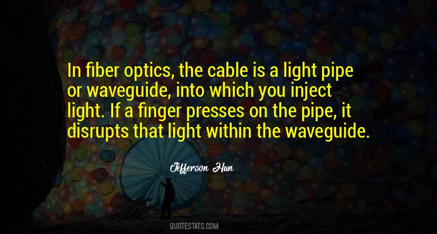 Quotes About Fiber Optics #378098