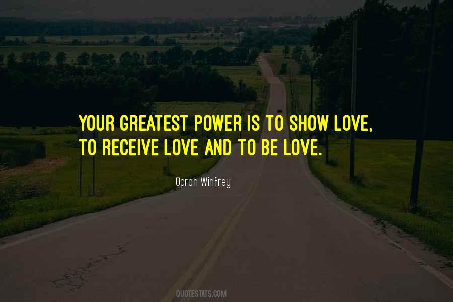Quotes About Love Oprah #1648351