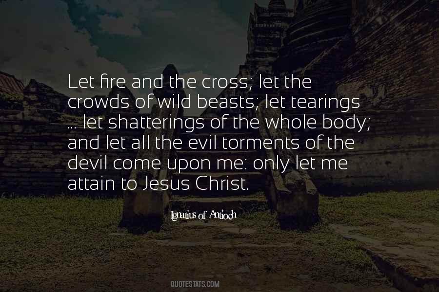 Jesus Cross Sayings #265372