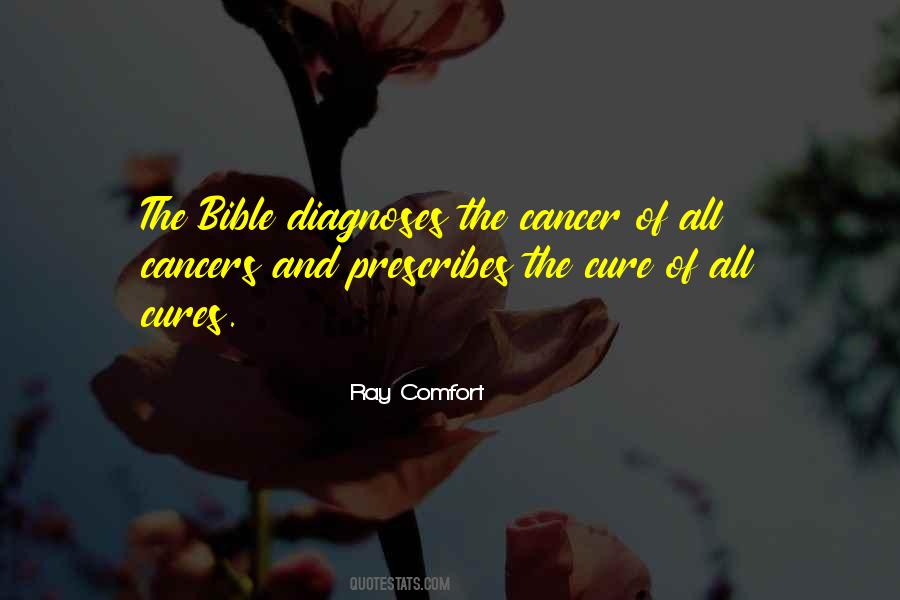 Cancer Cure Sayings #1357659