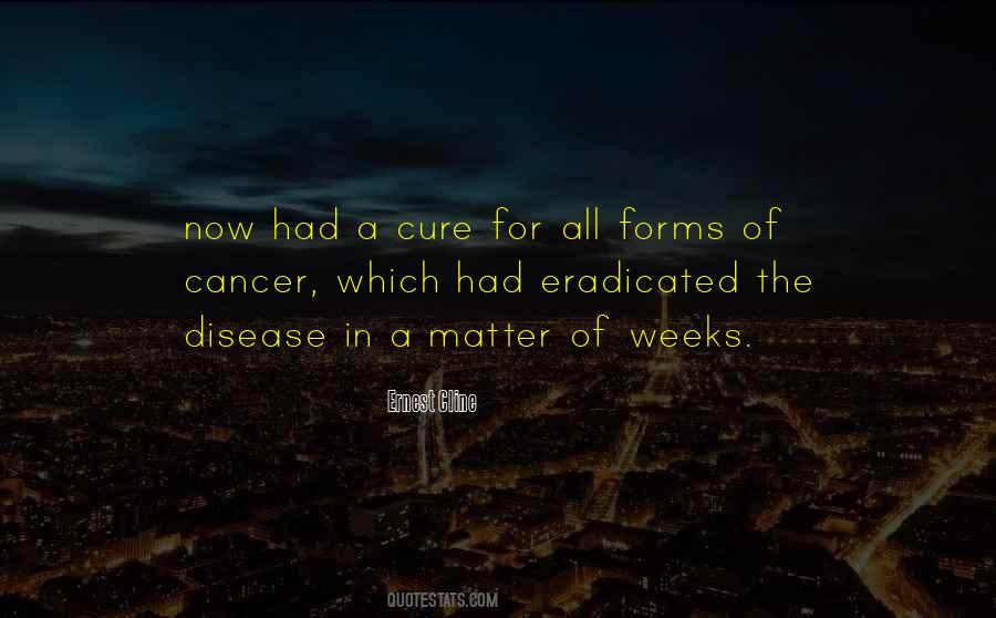 Cancer Cure Sayings #1436421