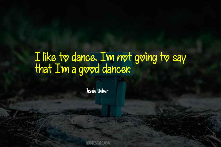 Good Dance Sayings #11677