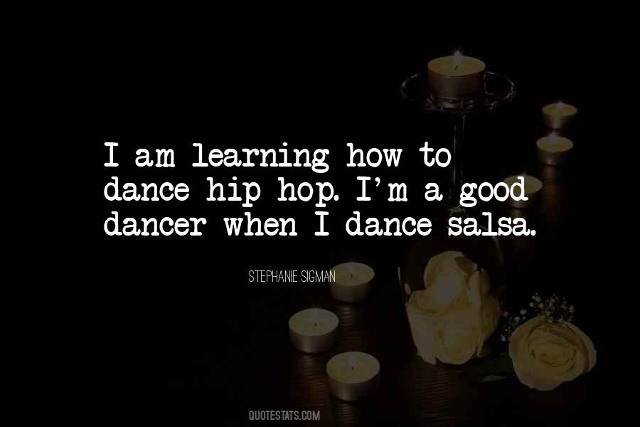 Good Dance Sayings #16940