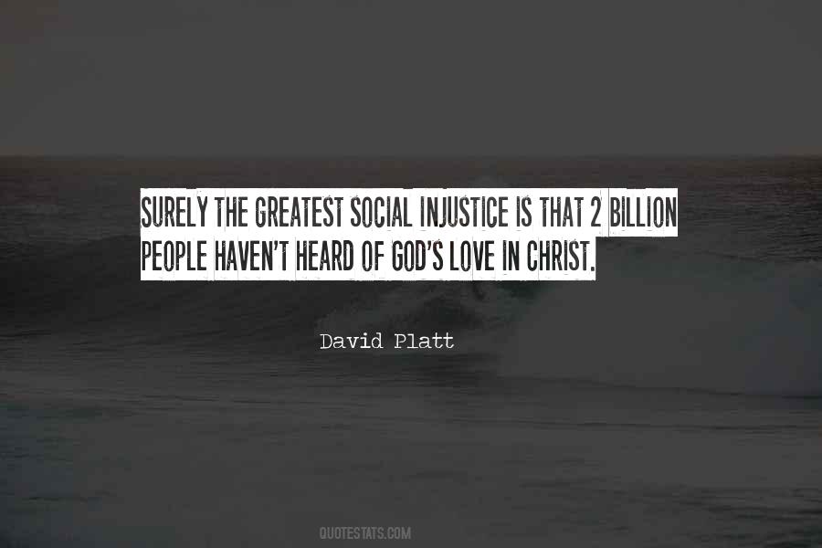 Quotes About Social Injustice #1219426