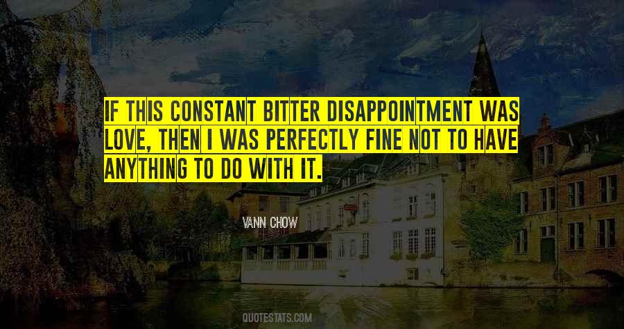 Love Disappointment Sayings #1164951