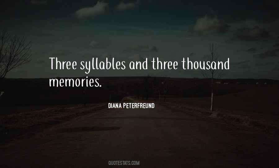 Quotes About Syllables #593368