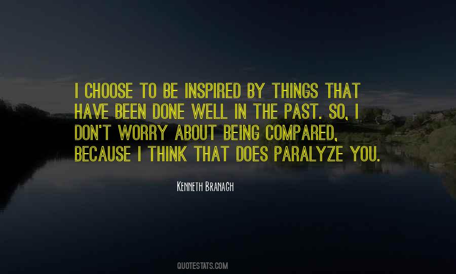 Quotes About Being Compared #859969