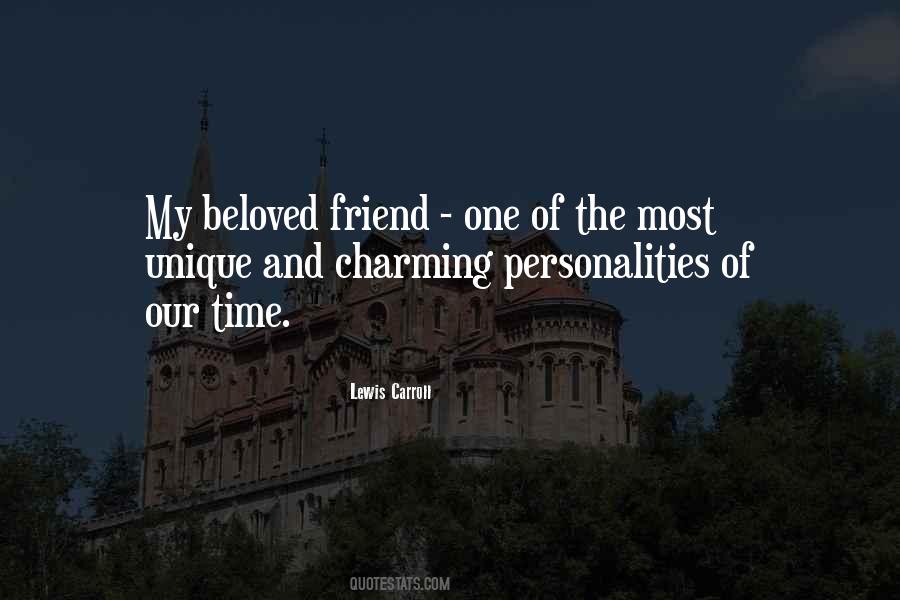 Quotes About Unique Personality #254218