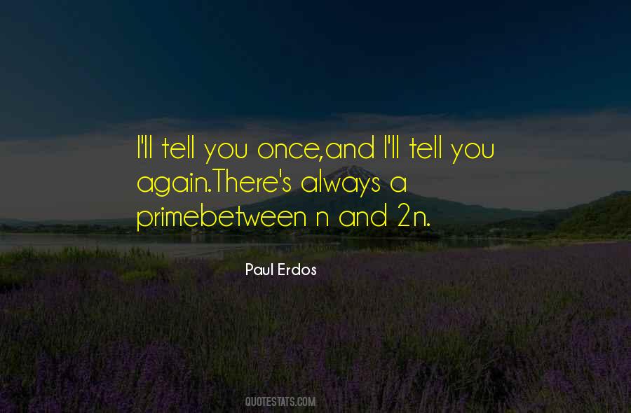 Paul Erdos Sayings #78420