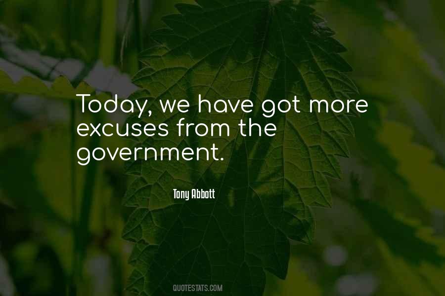More Excuses Sayings #1081563 More Excuses Sayings #1081563