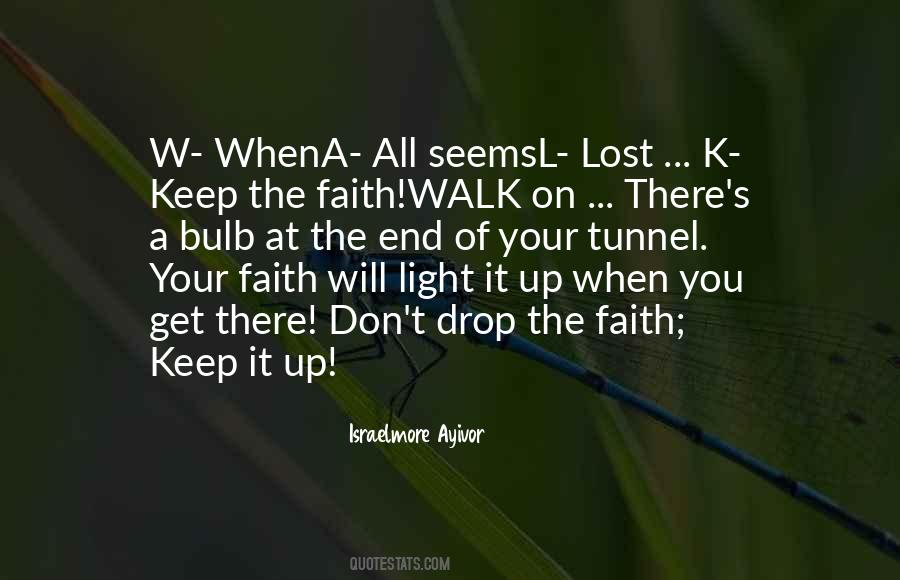 Keep Faith Sayings #227323