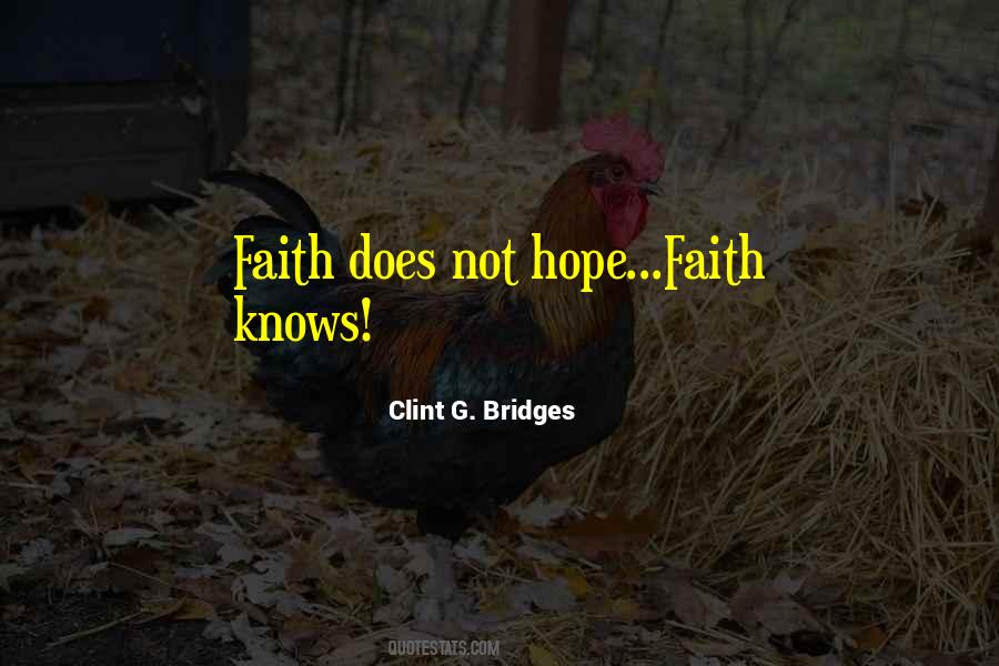 Hope Faith Sayings #121592