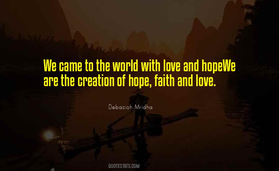 Hope Faith Sayings #1799588