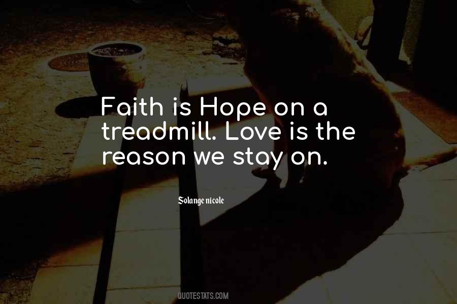 Hope Faith Sayings #27701