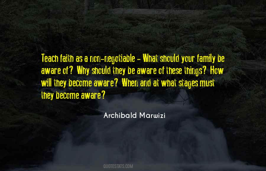 Faith Family Sayings #115039
