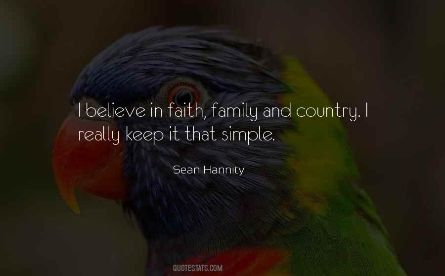 Faith Family Sayings #16974