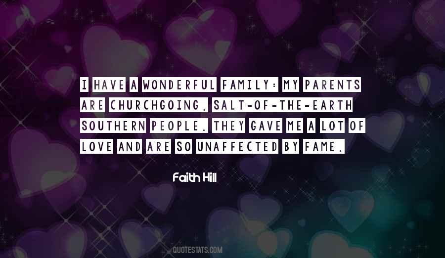 Faith Family Sayings #47162