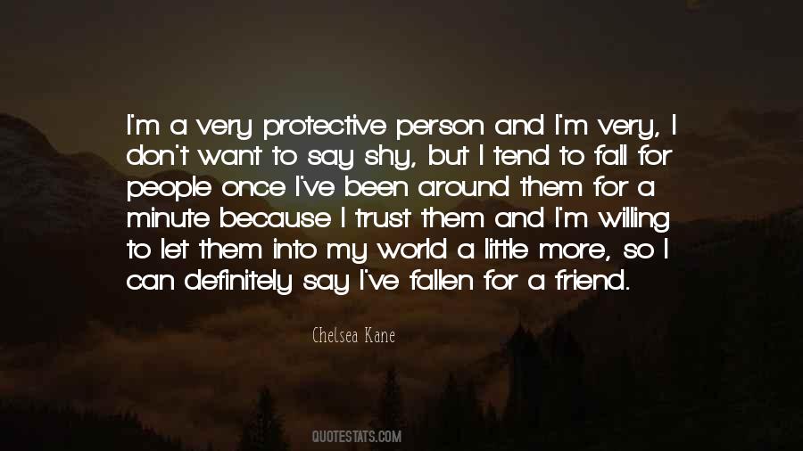 Quotes About Shy Person #176189