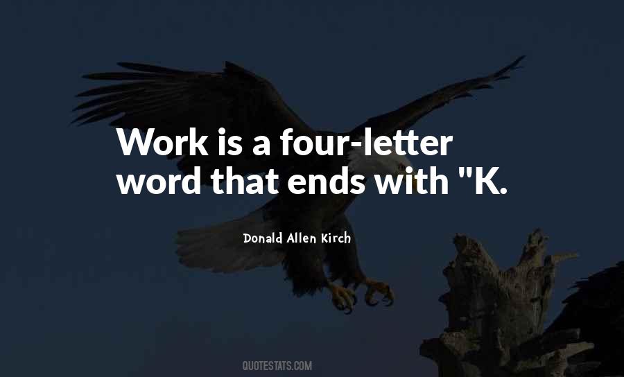 Four Letter Word Sayings #346340