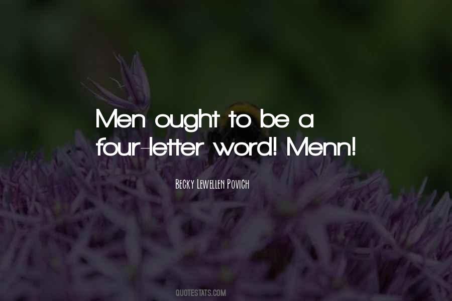 Four Letter Word Sayings #945846