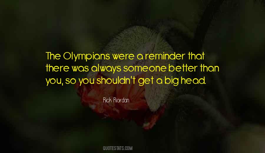 Quotes About Olympians #375549