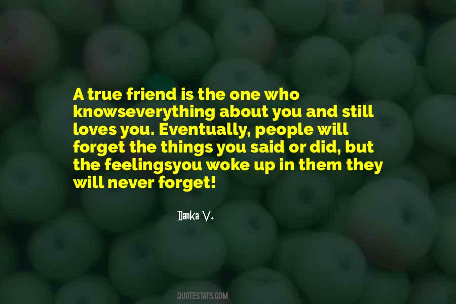 True Friend Sayings #1108542