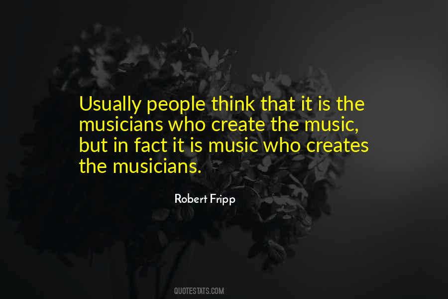 Robert Fripp Sayings #1536031