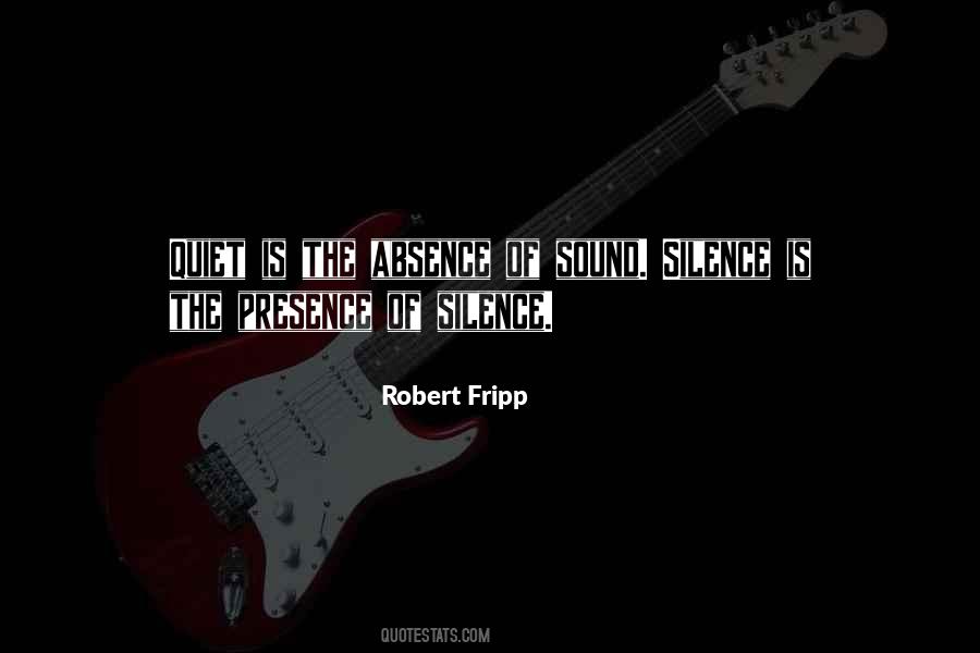 Robert Fripp Sayings #636602