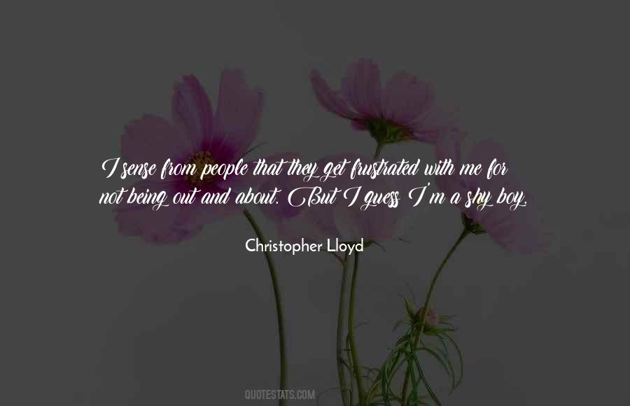 Quotes About Shy People #301088