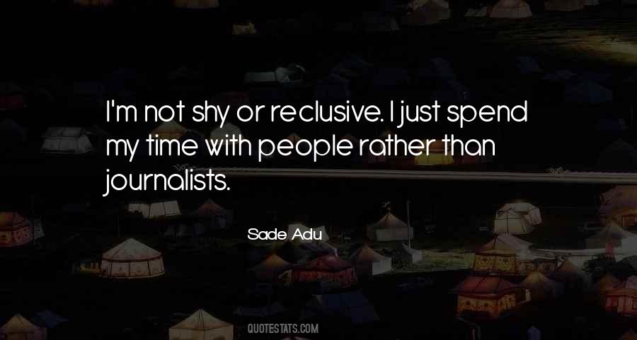 Quotes About Shy People #484070