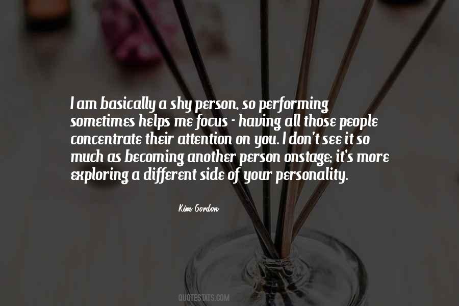 Quotes About Shy People #61208