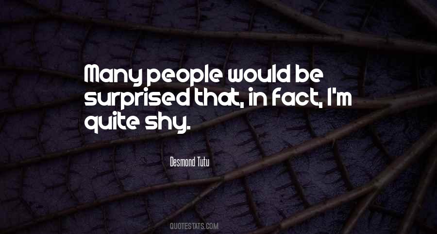 Quotes About Shy People #656054