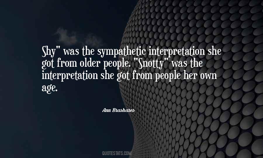 Quotes About Shy People #94050